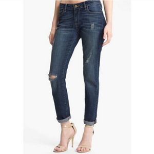 PAIGE distressed boyfriend jeans